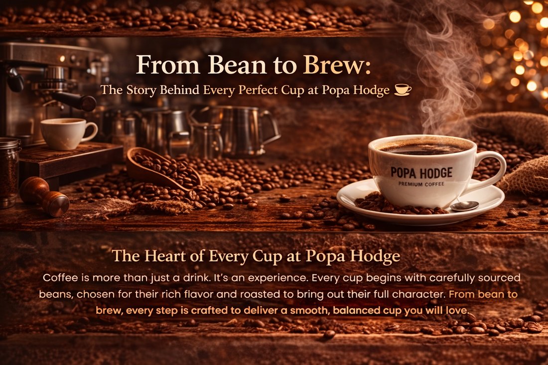 From Bean to Brew: The Story Behind Every Perfect Cup at Popa Hodge